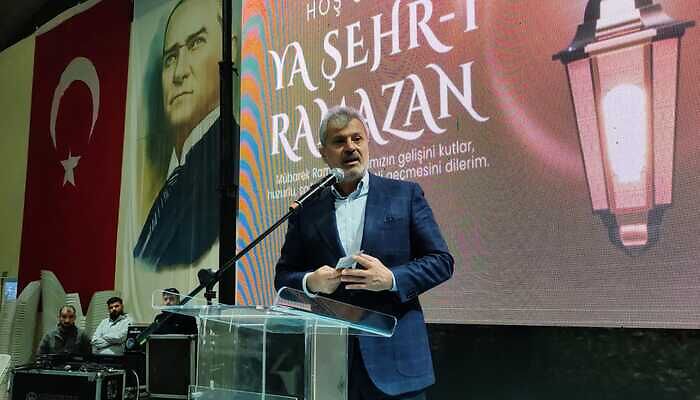 HBB BAŞKANI ÖNTÜRK, ERZİNLİ HEMŞERİLERİYLE İFTARDA BULUŞTU!