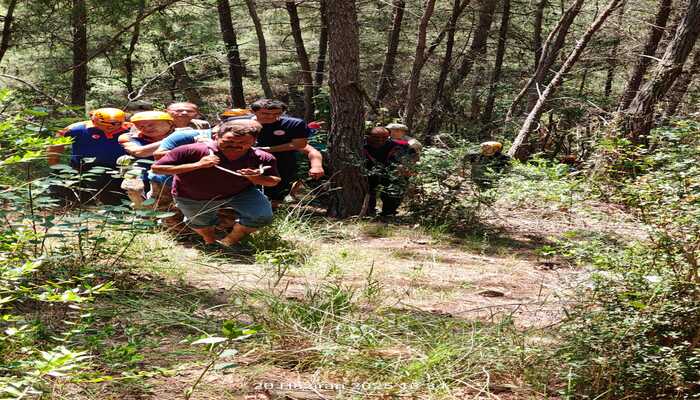 ERZİN’DE BİR VATANDAŞ 300 METRE UÇURUMA DÜŞTÜ!