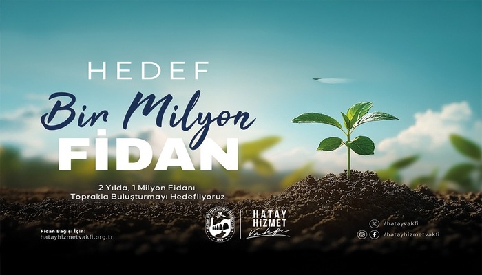 BAŞKAN ÖNTÜRK’ÜN FİDAN SÖZÜ GERÇEK OLDU!