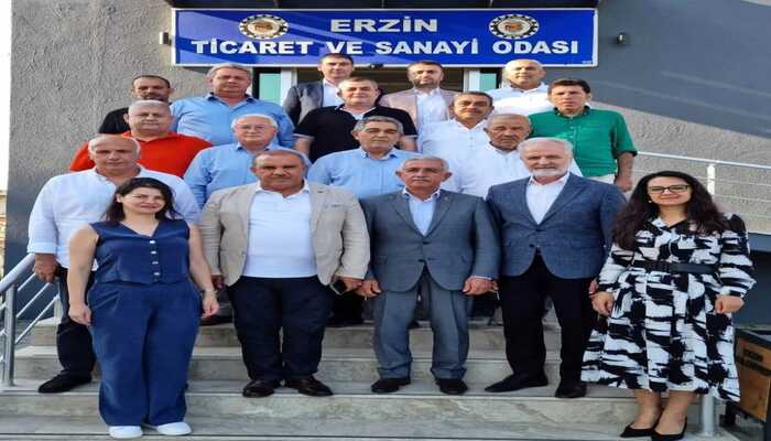 HATAY İŞ DÜNYASI PLATFORMU, ERZİN TİCARET VE SANAYİ ODASI EV SAHİPLİĞİNDE BİR ARAYA GELDİ!
