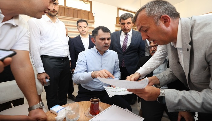 BAKAN KURUM, HATAY’DAKİ PROJELERİ DEĞERLENDİRDİ! 