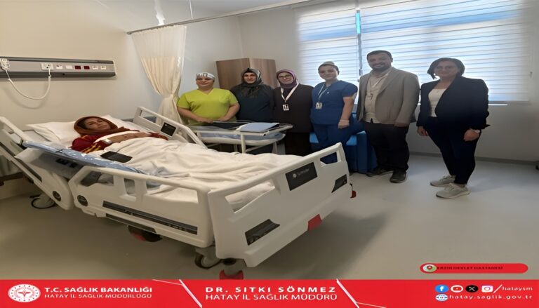 ERZİN DEVLET HASTANESİ’NDE İLK DOĞUM BAŞARIYLA GERÇEKLEŞTİ!