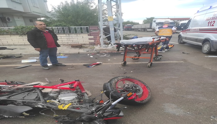 DÖRTYOL’DA TRAFİK KAZASI 1 ÖLÜ 1 YARALI!