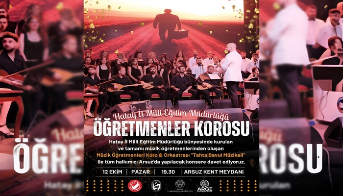 ÖĞRETMENLER KOROSU SAHNEYE ÇIKIYOR!