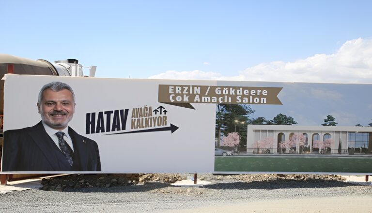 HBB’DEN ERZİN’E ÇOK AMAÇLI SALON!