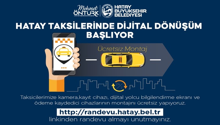 BAŞKAN ÖNTÜRK’ÜN AKILLI TAKSİ PROJESİ HAYATA GEÇİYOR!